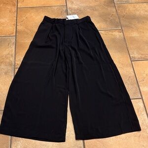 Wide Leg Black Pants